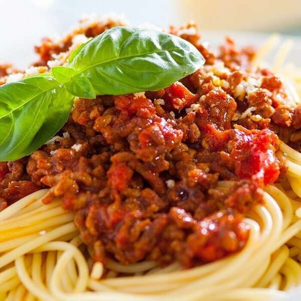 Spaghetti sauce à la viande